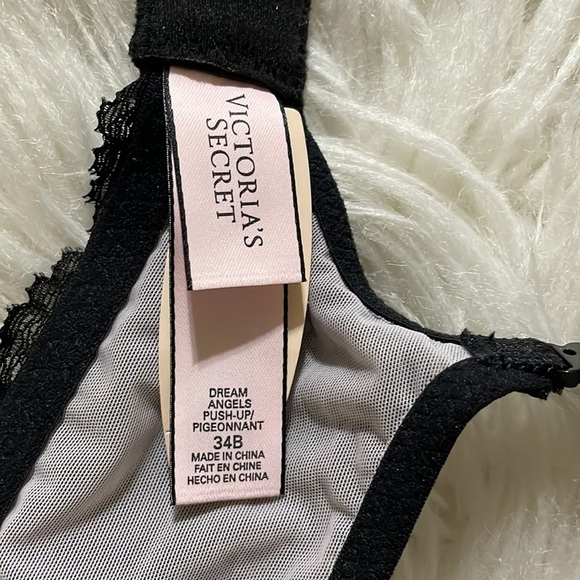 Victoria’s Secret Dream Angels Bra Fishnet Lace VS Bra & VS Panty Set NEW!! - Picture 15 of 16